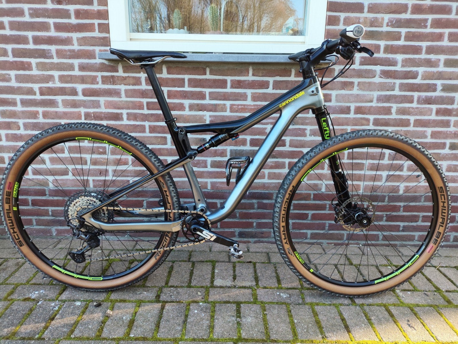 Cannondale Scalpel carbon Medium lefty 1x12, Fietsen en Brommers, Fully, 45 tot 49 cm, Zo goed als nieuw, Schijfrem