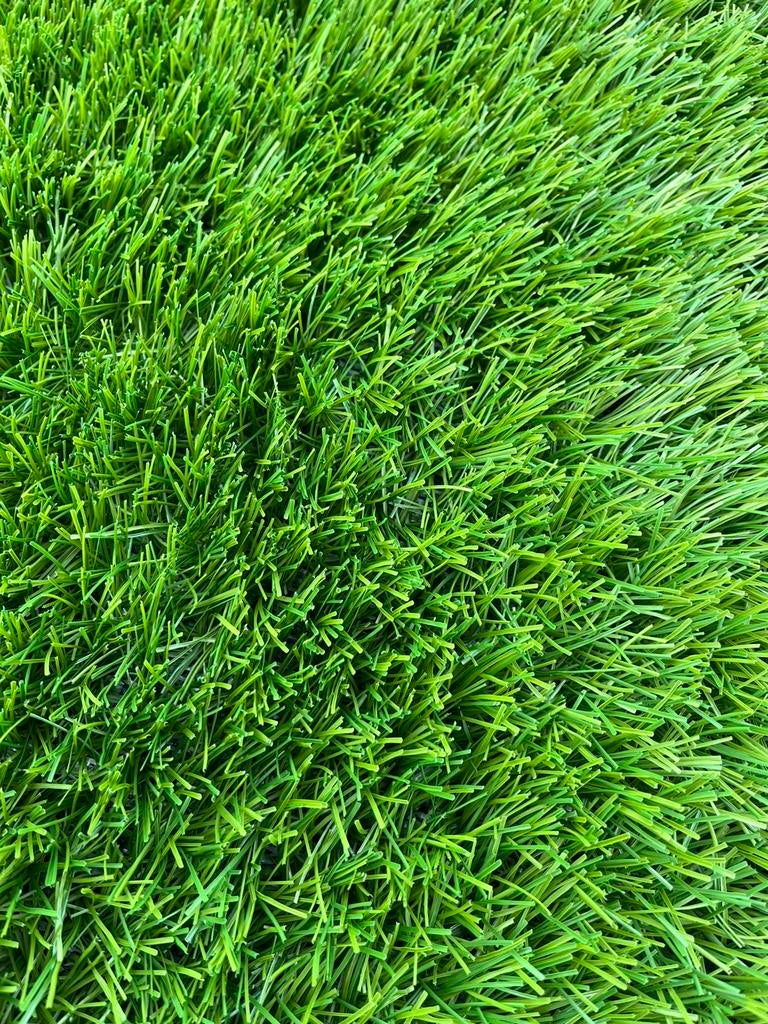 Kunstgras hoogpolig gecoat 4 meter breed, Ophalen, Kunstgras, 20 m² of meer, .