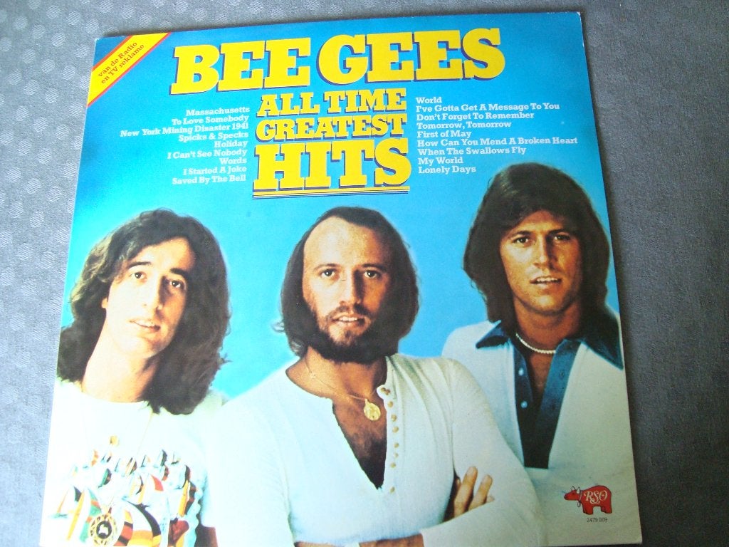 Bee gees all time greatest hits, Ophalen of Verzenden, Zo goed als nieuw, 12 inch