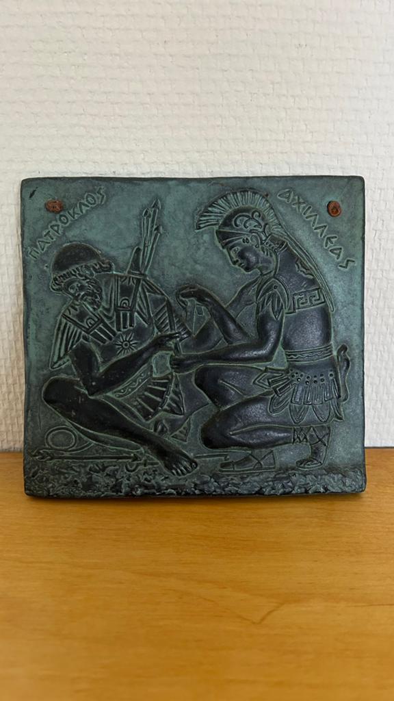 Plaquette griekse mythologie antiek, Ophalen of Verzenden