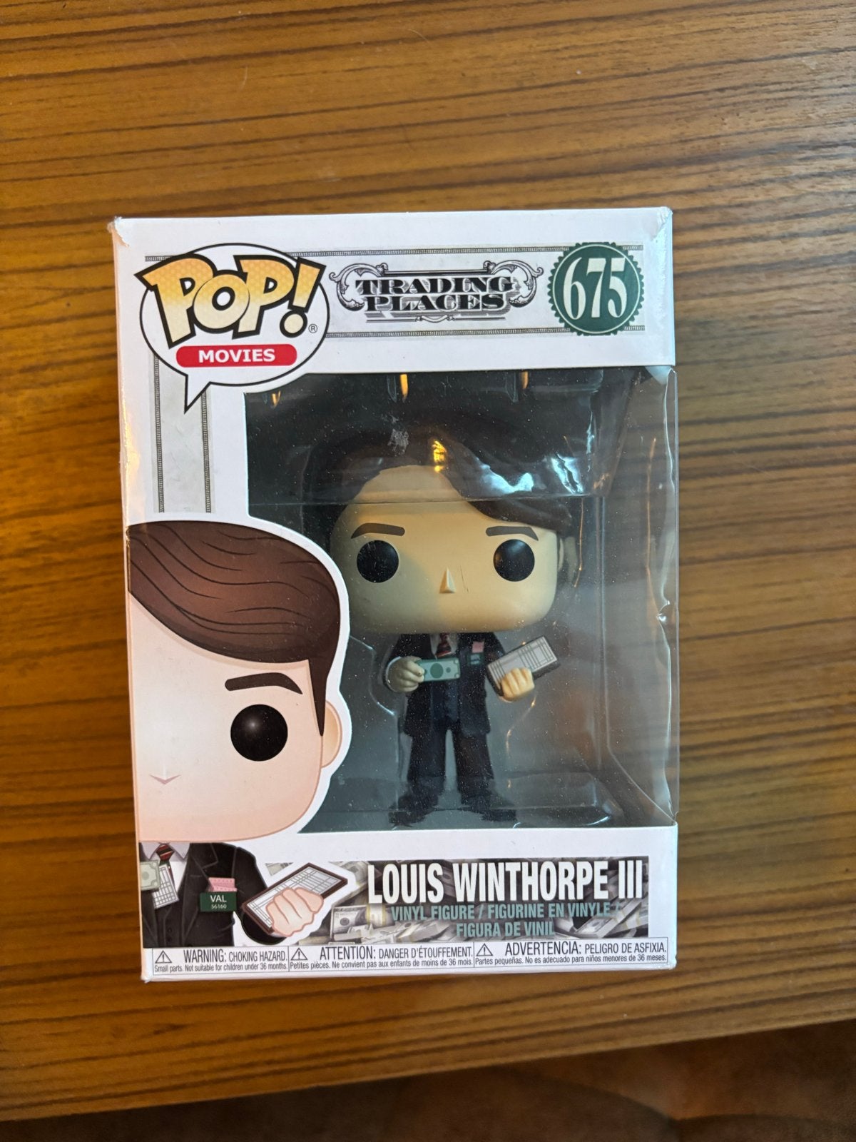 Funko Pop! Movies: Trading Places - Louis Winthorpe III, Ophalen of Verzenden, Zo goed als nieuw