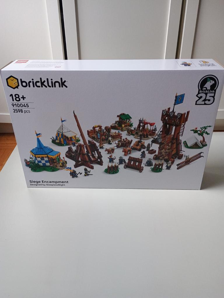 Lego Bricklink 910045 Siege Encampment (nieuw), Lego, Nieuw, Ophalen of Verzenden, Castle