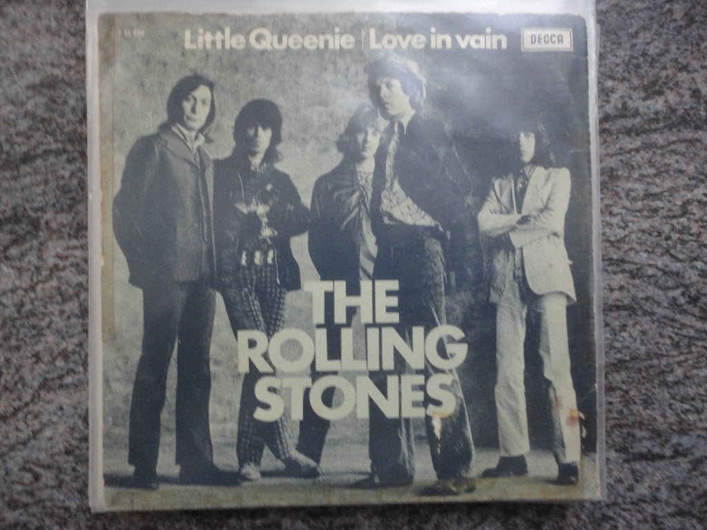 Rolling Stones - Little Queenie NL 1971 FH, Gebruikt, Fotohoes, 7 inch, Ophalen of Verzenden