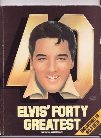 Easy Gitaar: Elvis Forty greatest (bladmuziek+foto's), Muziek en Instrumenten, Ophalen of Verzenden, Artiest of Componist, Populair