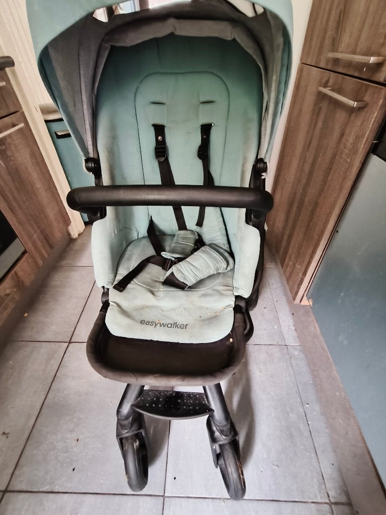 Wandelwagen, Gebruikt, Verstelbare duwstang, Combiwagen, Ophalen