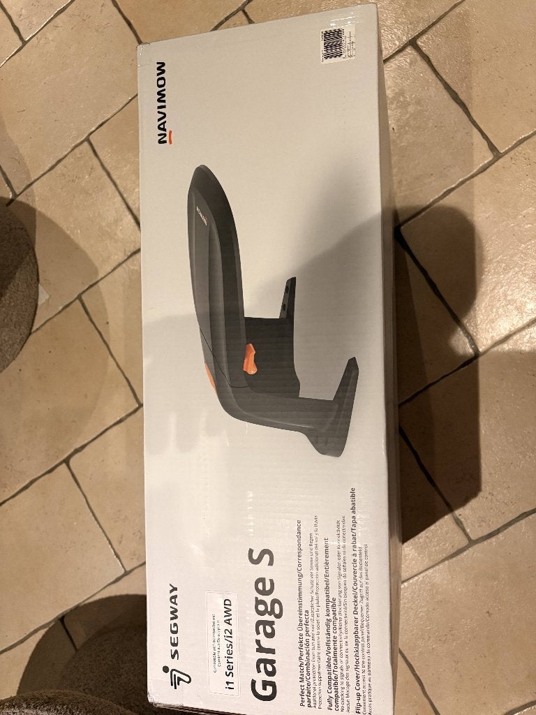 Segway Navimow Garage S (i-Serie / i2 AWD) – NIEUW in doos!, Cirkelmaaier, Accu-grasmaaier, Nieuw, Ophalen of Verzenden