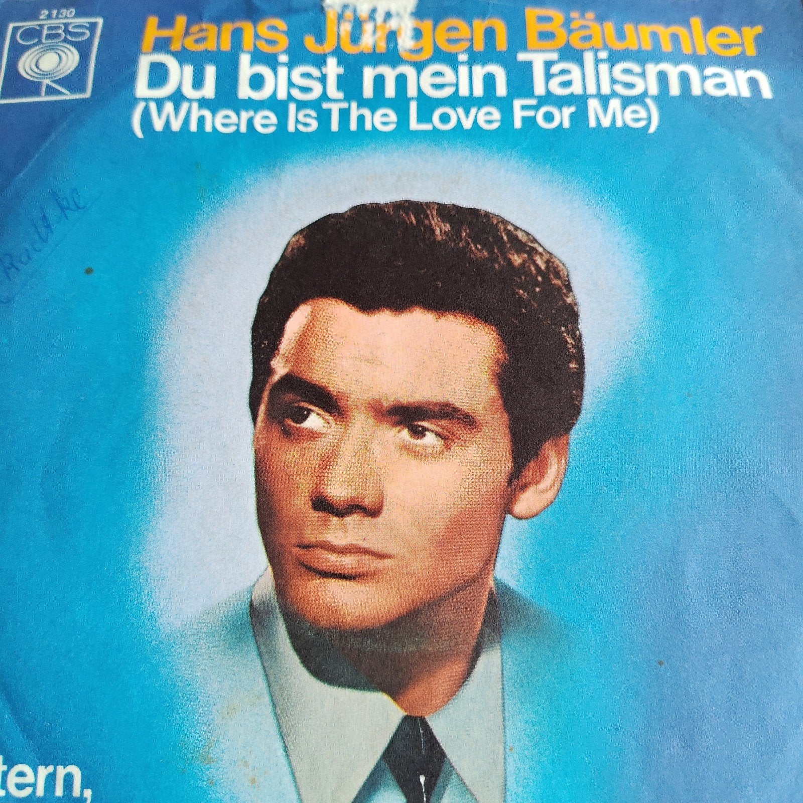 Hans Jürgen Bäumler - Du bist mein Talisman (Single), Ophalen of Verzenden, Gebruikt, 7 inch, Schlager