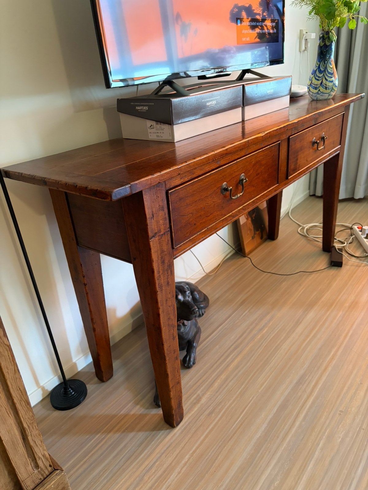 Authentieke Sidetable, Ophalen, Zo goed als nieuw, 25 tot 50 cm