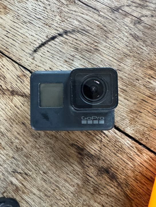 GoPro Hero 7 Black actiecamera met accessoires, Ophalen, Gebruikt, GoPro