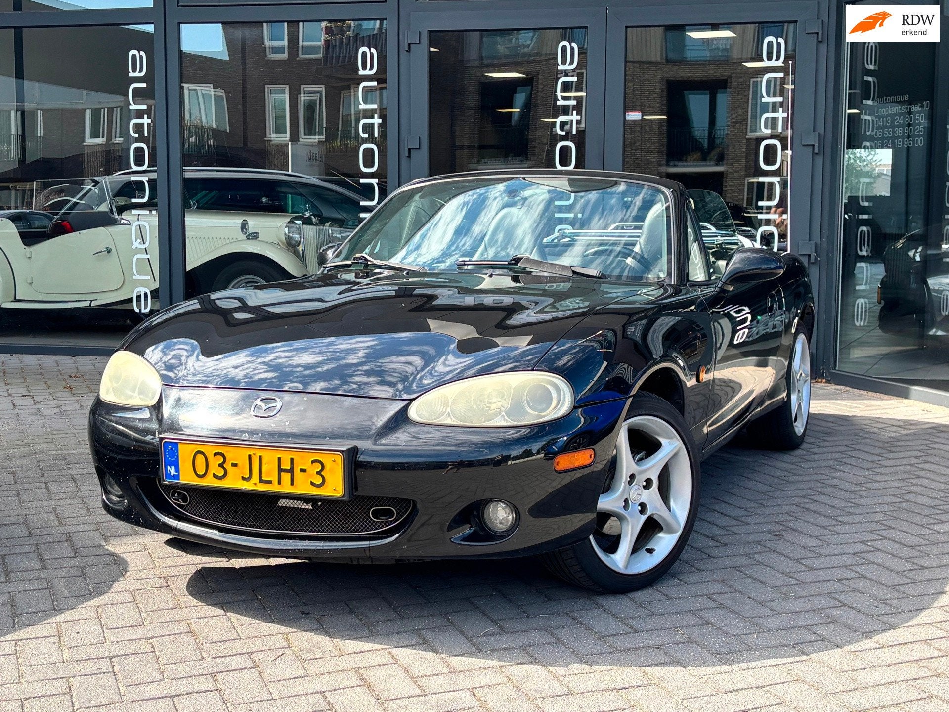 Mazda MX-5 1.6i Exclusive, Auto's, Mazda, Bedrijf, Te koop, MX-5, ABS, Airbags, Centrale vergrendeling, Elektrische buitenspiegels