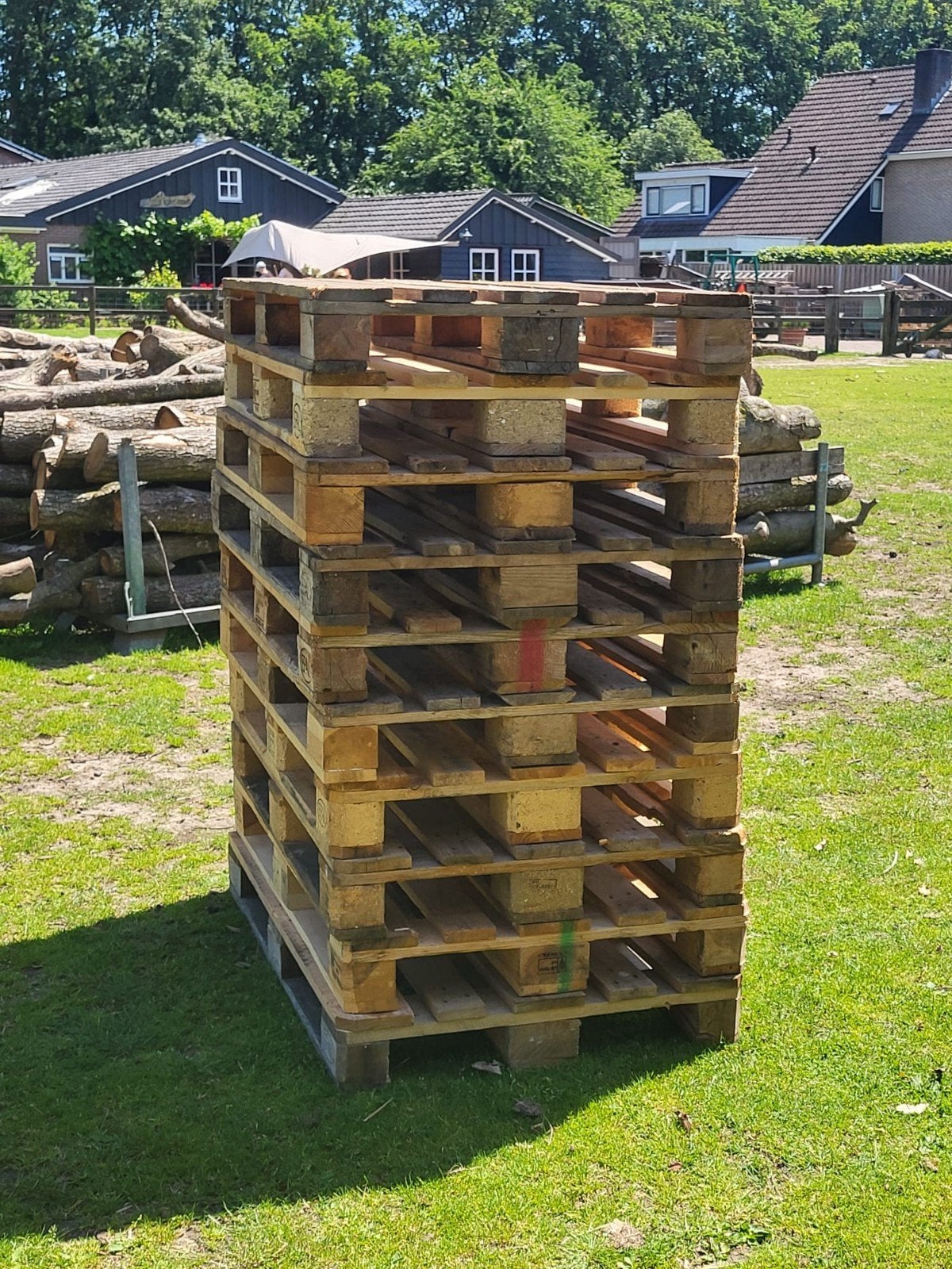 Gebruikte Pallets - Stevig en Veelzijdig, Gebruikt, 100 cm of meer, 60 cm of meer, Overige typen