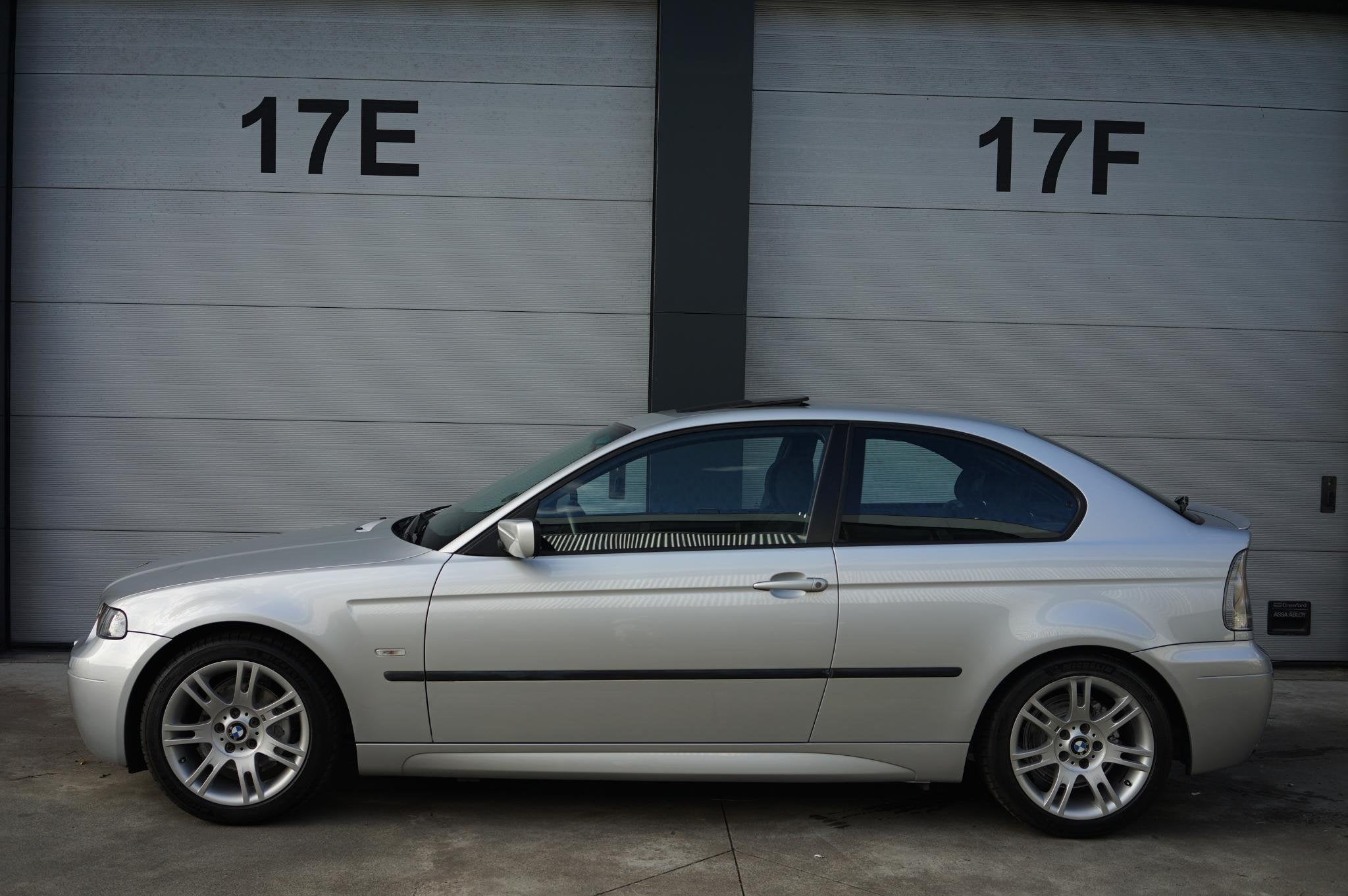 BMW 3-serie Compact 316ti M-pakket Let op:29dkm!-2eig-zeldza, Auto's, BMW, Gebruikt, 4 cilinders, Handgeschakeld, Zilver of Grijs