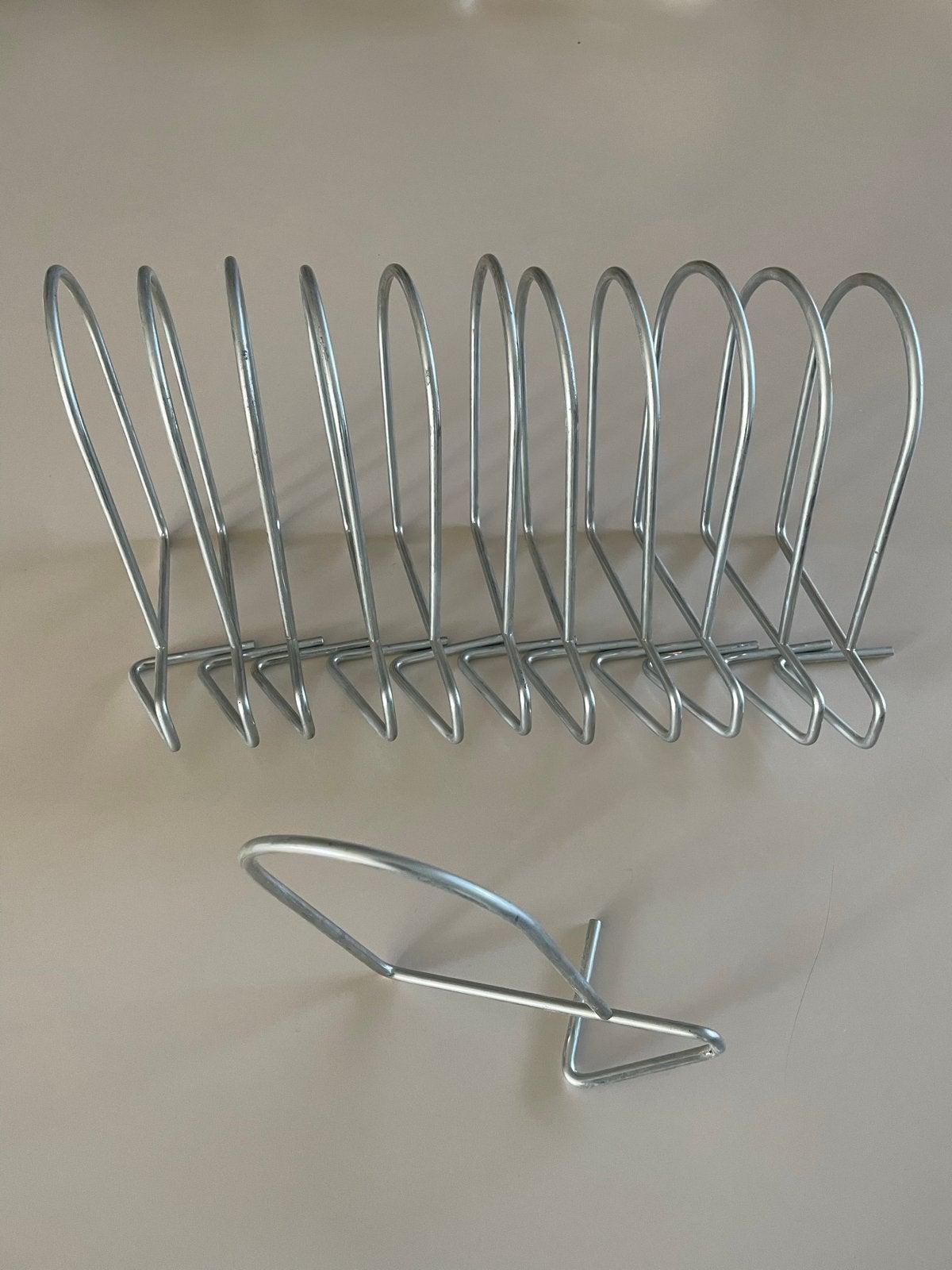 Vintage Ikea Boeksteunen Flit - Per stuk of set, Ophalen, Vintage, Gebruikt, Metaal