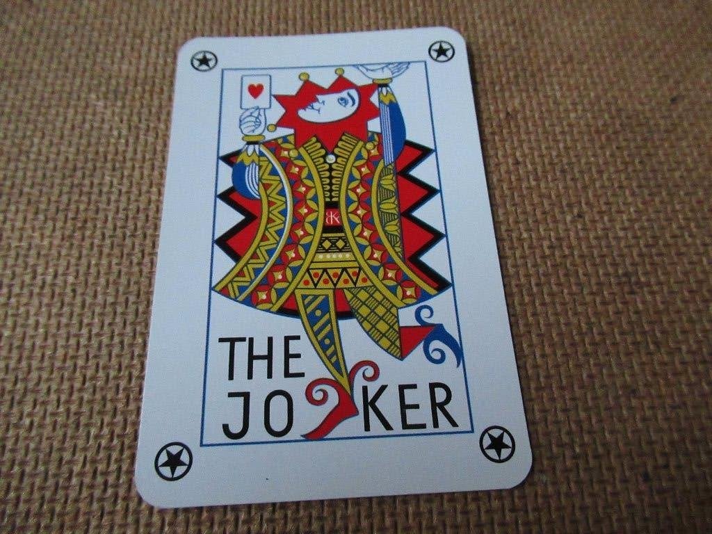 Joker speelkaart Makelaardij Jaap Kingma, Verzenden, Zo goed als nieuw, Joker(s)