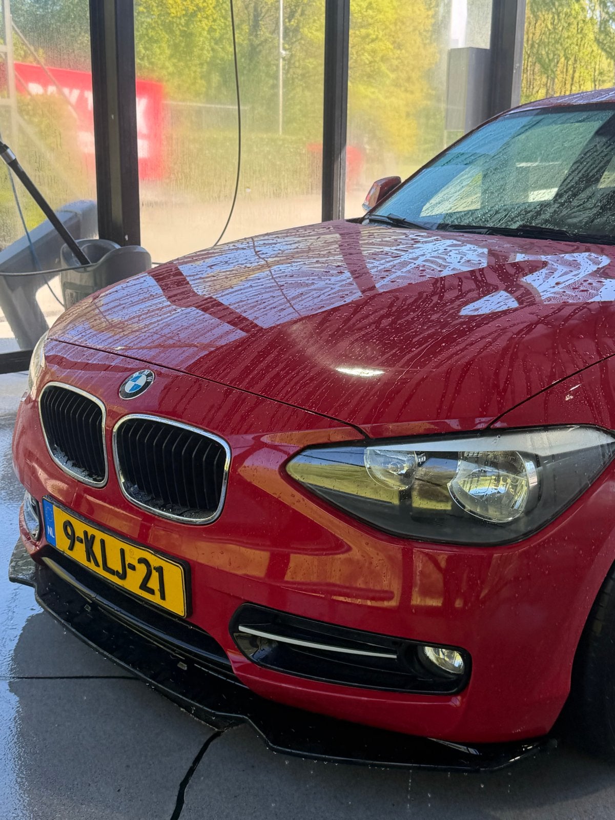 BMW 1-Serie 1.6 116D EDE 3DR 2013 Rood, Auto's, 1-Serie, Achterwielaandrijving, 1280 kg, 4 cilinders