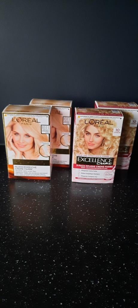 L'Oréal Haarverf - Nieuw en Ongebruikt (4 stuks), Verzenden, Nieuw, Overige typen