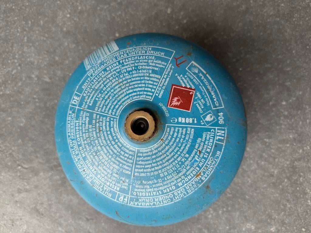 Campingaz gasfles 904 - Leeg, Ophalen of Verzenden, Gebruikt