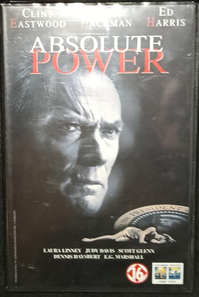 Absolute Power vhs, Cd's en Dvd's, Vanaf 16 jaar, Ophalen of Verzenden, Zo goed als nieuw, Horror