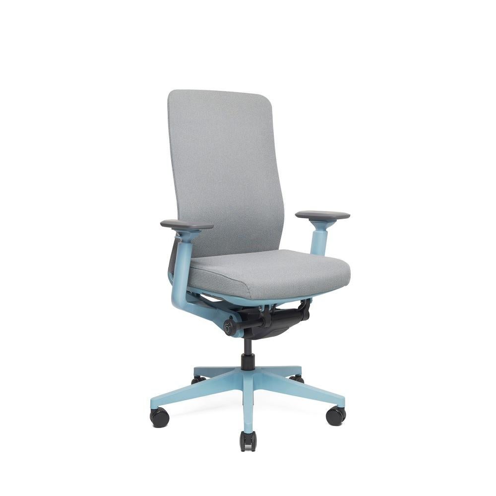 Alpha PG 30 Cara blauw frame!!!, Ophalen, Nieuw, Grijs, Bureaustoel