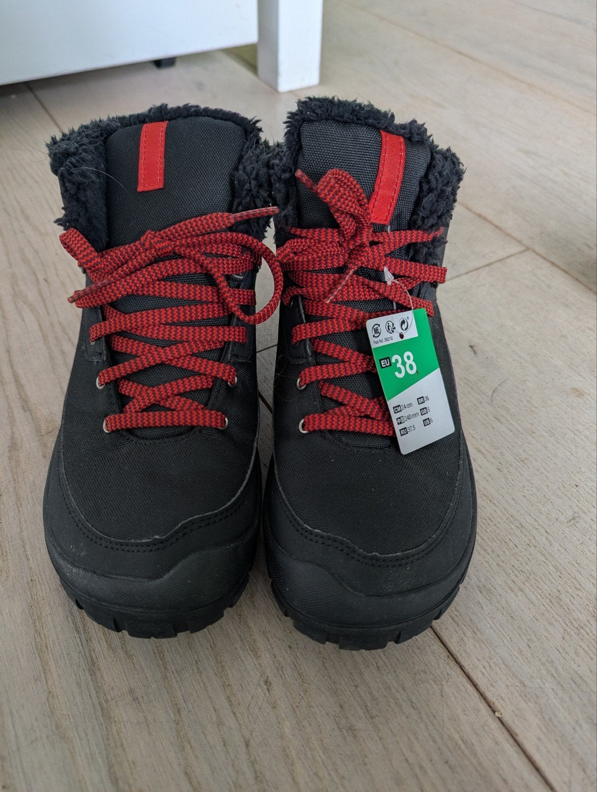 Nieuwe Quechua Wandelschoenen Maat 38, Kleding | Heren, Schoenen, Ophalen of Verzenden, Nieuw, Zwart