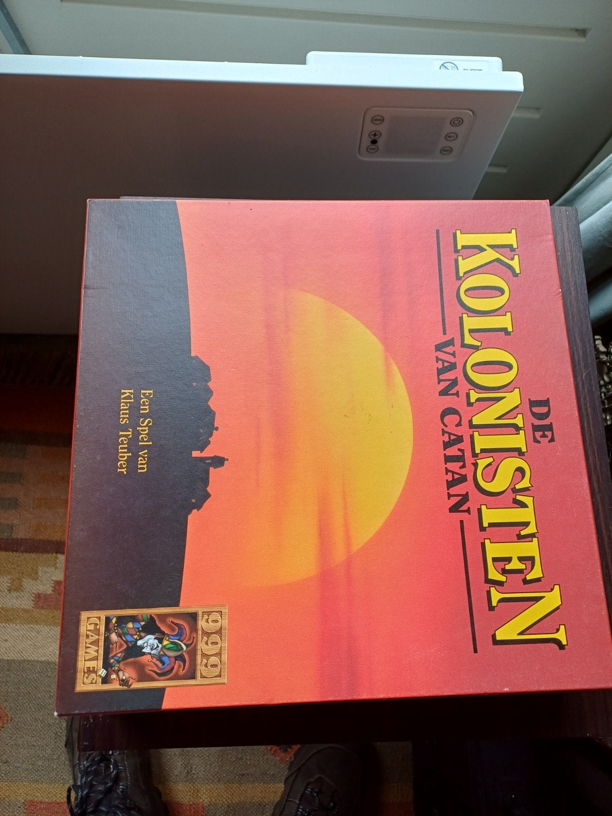 De Kolonisten van Catan Bordspel - ZONDER tegels, Drie of vier spelers, Verzenden, Gebruikt, 999 Games
