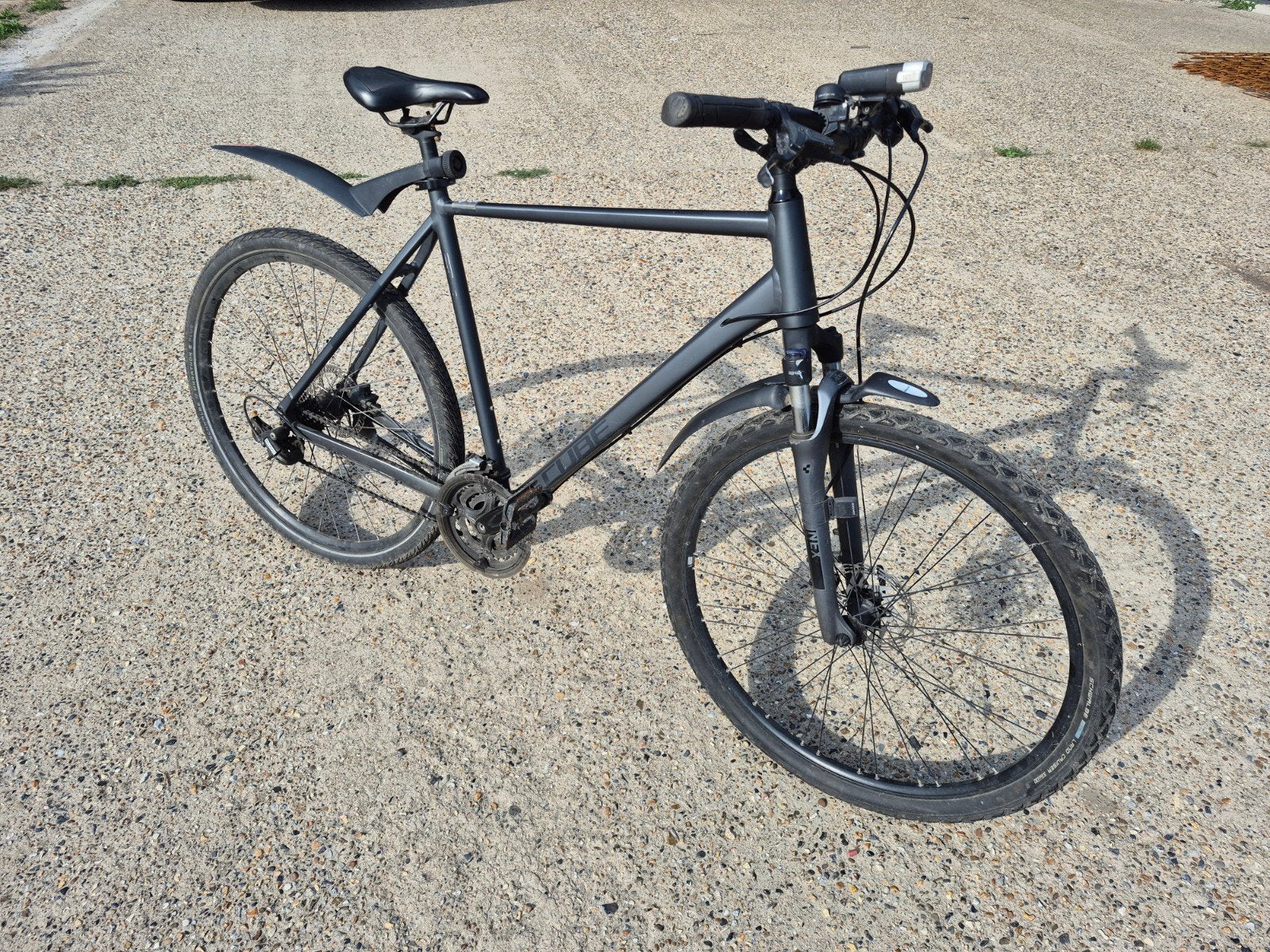 Cube Nature fiets - Framehoogte 62 cm, Fietsen en Brommers, Fietsen | Heren | Herenfietsen, Gebruikt, 61 tot 65 cm, Schijfrem