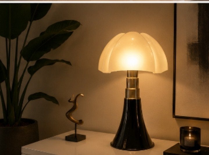 Design lamp, Dimbaar, Wit, Ophalen of Verzenden, Glas