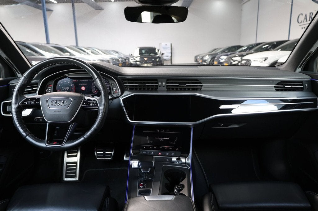 Audi A6 AVANT 55 TFSI quattro S edition 340+PK 3x S-LINE/LED, Automaat, Gebruikt, Euro 6, 2995 cc
