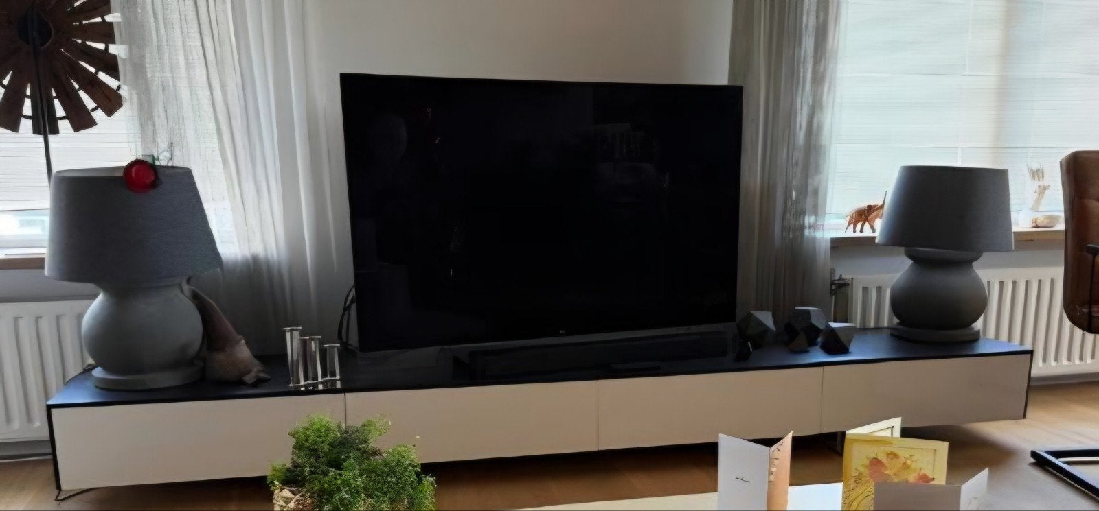 TV kast Hoogglans, Ophalen, Zo goed als nieuw, 25 tot 50 cm, Minder dan 100 cm