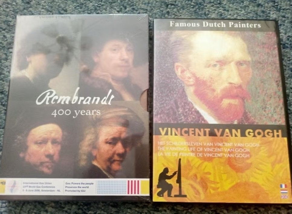 Schilders Rembrandt van Rijn en Vincent van Gogh, Alle leeftijden, Nederlands, Natuur, Ophalen of Verzenden