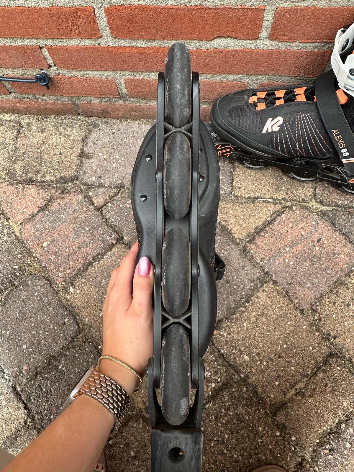 K2 Alexis skeelers maat 40, Ophalen, K2, Gebruikt, Inline skates 4 wielen