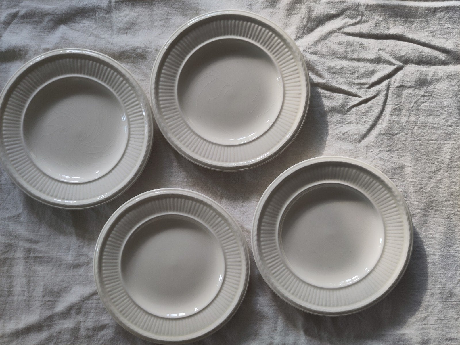 Set van 4 Wedgwood gebaksbordjes, Ophalen of Verzenden