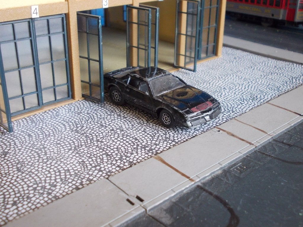 1:64 Pontiac Firebird Trans Am Knight Rider K.I.T.T. Corgi, Ophalen of Verzenden, Gebruikt, Auto