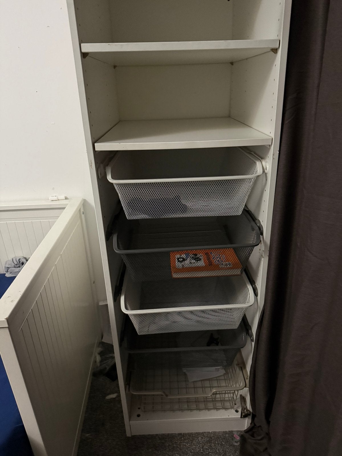 2x ikea kast met mandjes, Ophalen of Verzenden, Zo goed als nieuw