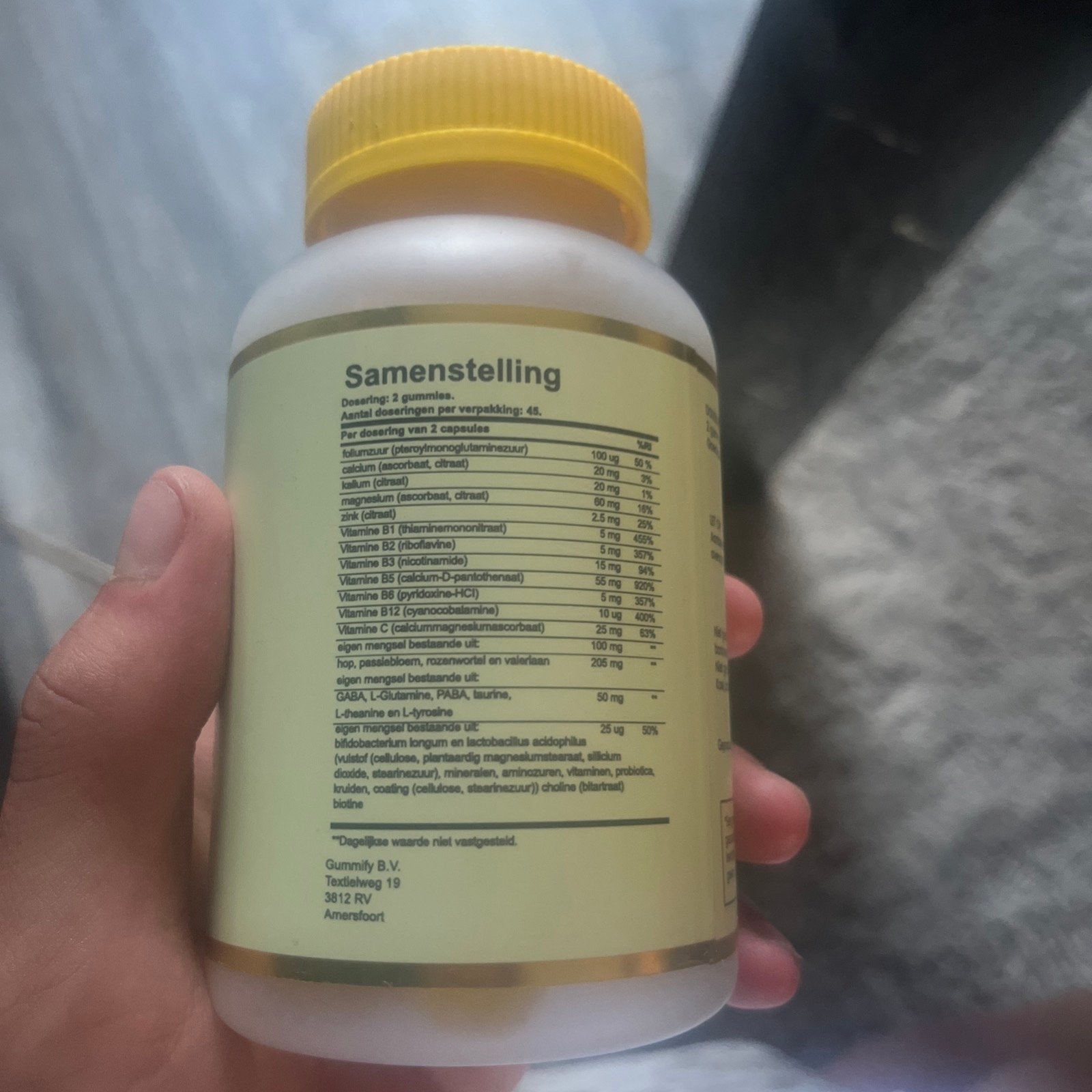 Gummify Vitaminepillen / Slaappillen / Relaxpillen - Bulk, Sport en Fitness, Gezondheidsproducten en Wellness, Ophalen of Verzenden