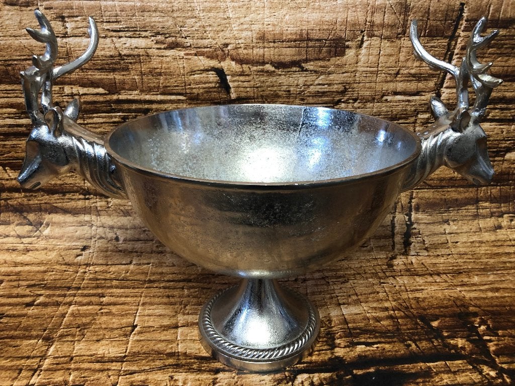 Luxe Wijnkoeler met Hertenkoppen, Overige gebieden, Nieuw, Ophalen of Verzenden, Champagne