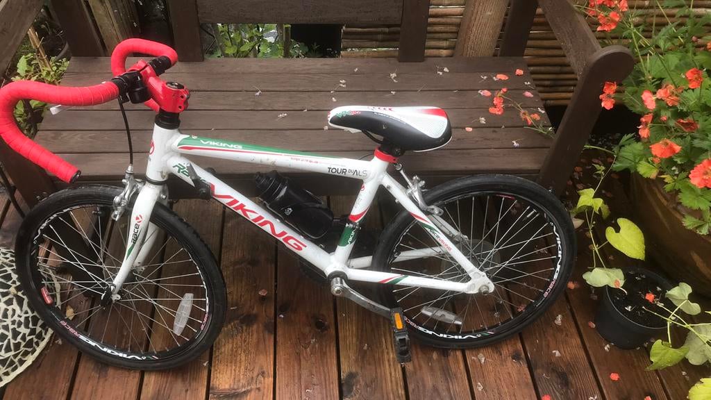 Viking racefiets kind 20 inch, Fietsen en Brommers, Ophalen, Gebruikt, 20 inch, Versnellingen