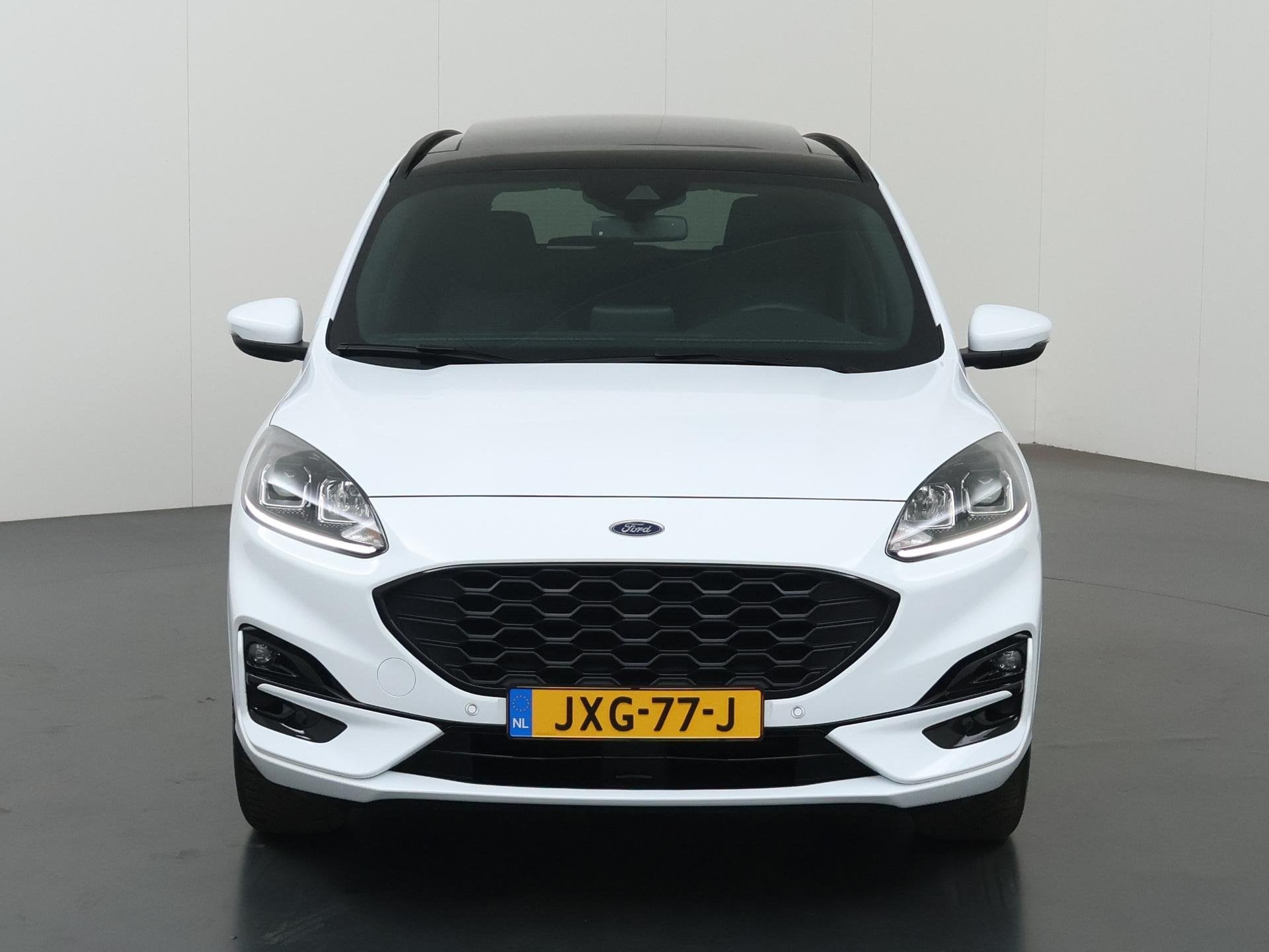 Ford Kuga 2.5 PHEV ST-Line | Panoramadak | Winterpakket | El, Auto's, Gebruikt, Euro 6, 4 cilinders, Wit