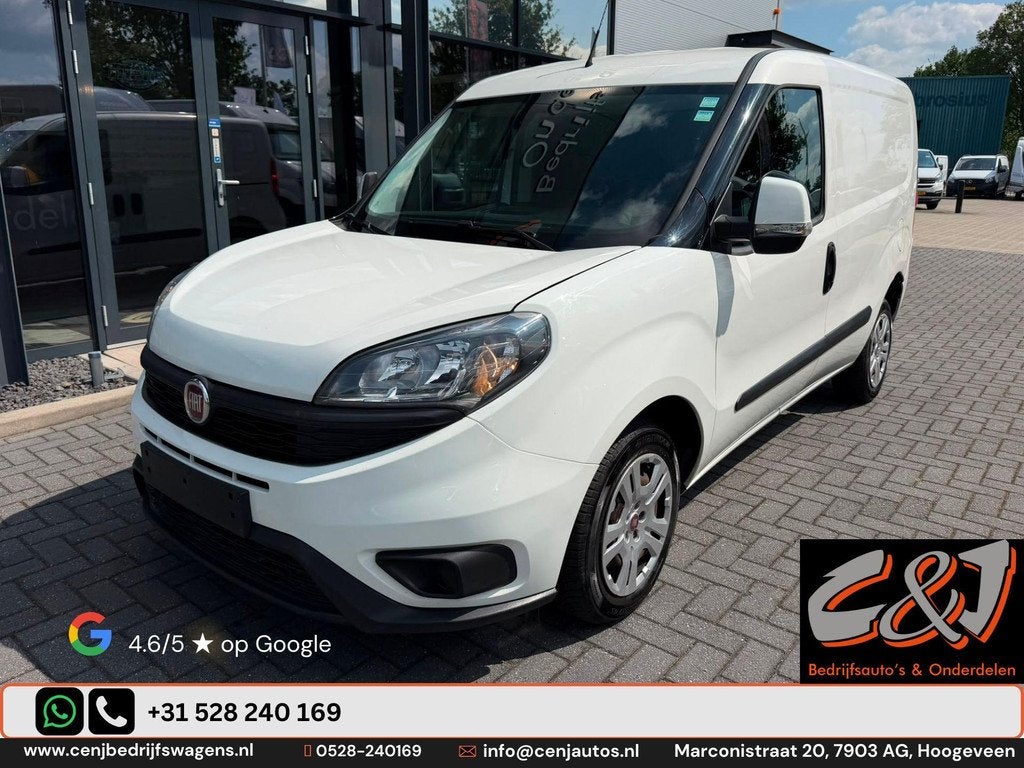 Fiat Doblò Cargo 1.6 MJ L1H1 S Trekking schade, airco, crui, Lemelerbergweg 12
1101AJ  Amsterdam, NL, Overige carrosserieën, Wit