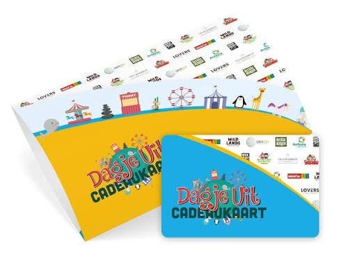Dagje Uit Cadeaukaart twv €125, Drie personen of meer, Cadeaubon, Overige typen