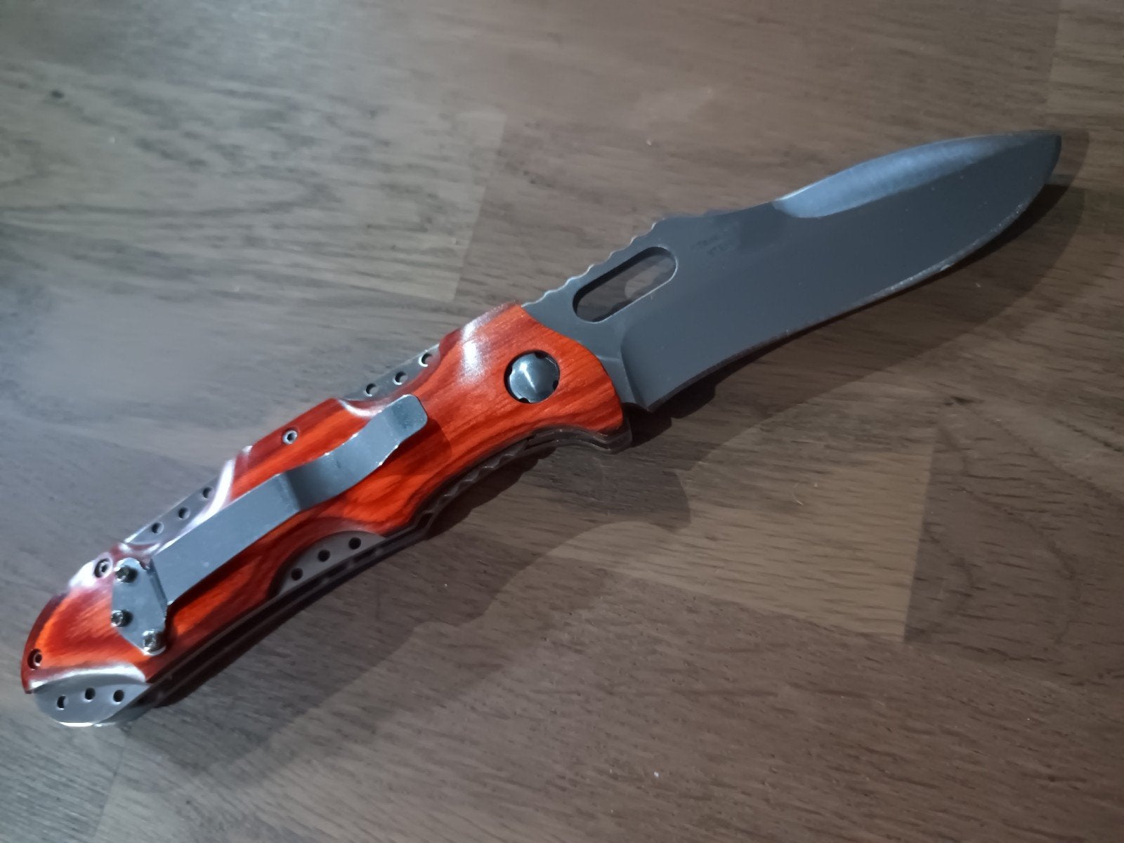 X-treme Opvouwbaar zakmes met houten handvat, Ophalen of Verzenden, Overige soorten, Mes of Dolk