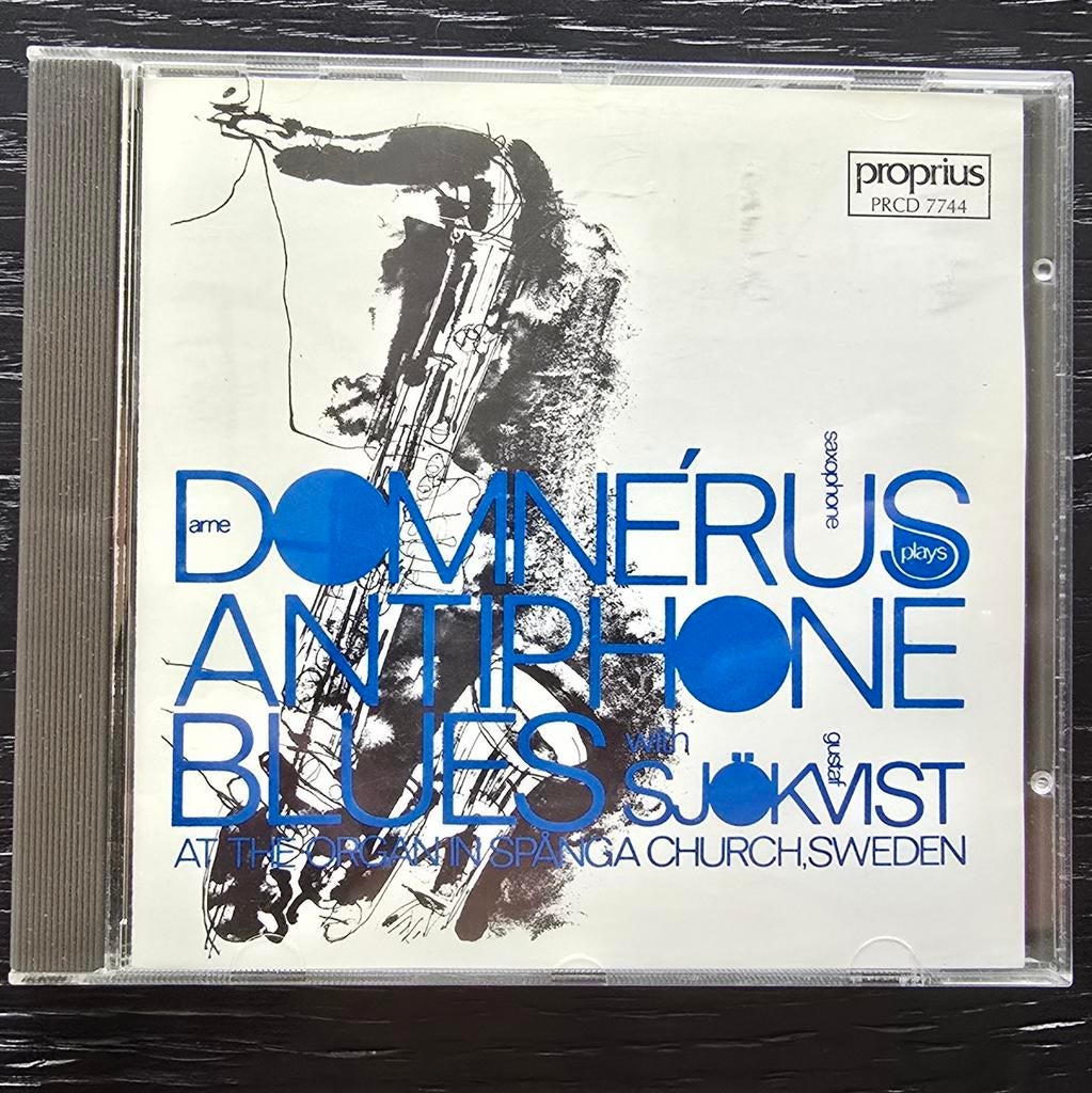 Proprius CD: Arne Domnérus Antiphone Blues., Cd's en Dvd's, Cd's | Jazz en Blues, Zo goed als nieuw, Blues, 1980 tot heden, Ophalen of Verzenden