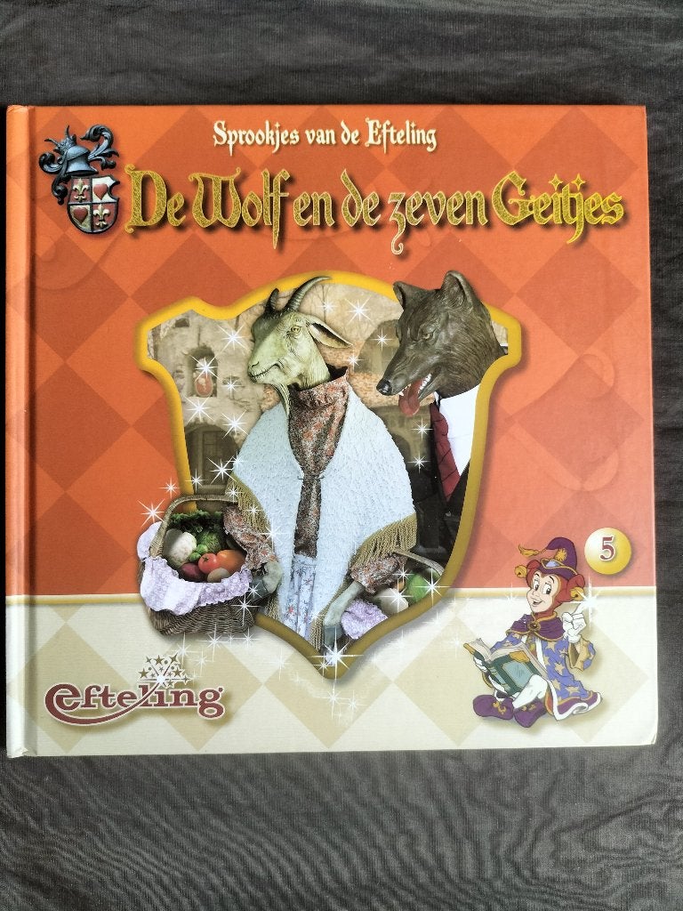 Sprookjes van de Efteling 5 - De Wolf en de zeven Geitjes, Ophalen of Verzenden, Zo goed als nieuw, Efteling