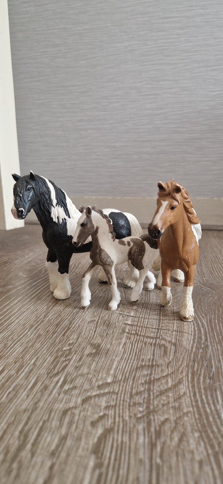 Schleich tinker familie, Ophalen of Verzenden, Gebruikt, Paard, Beeldje of Figuurtje