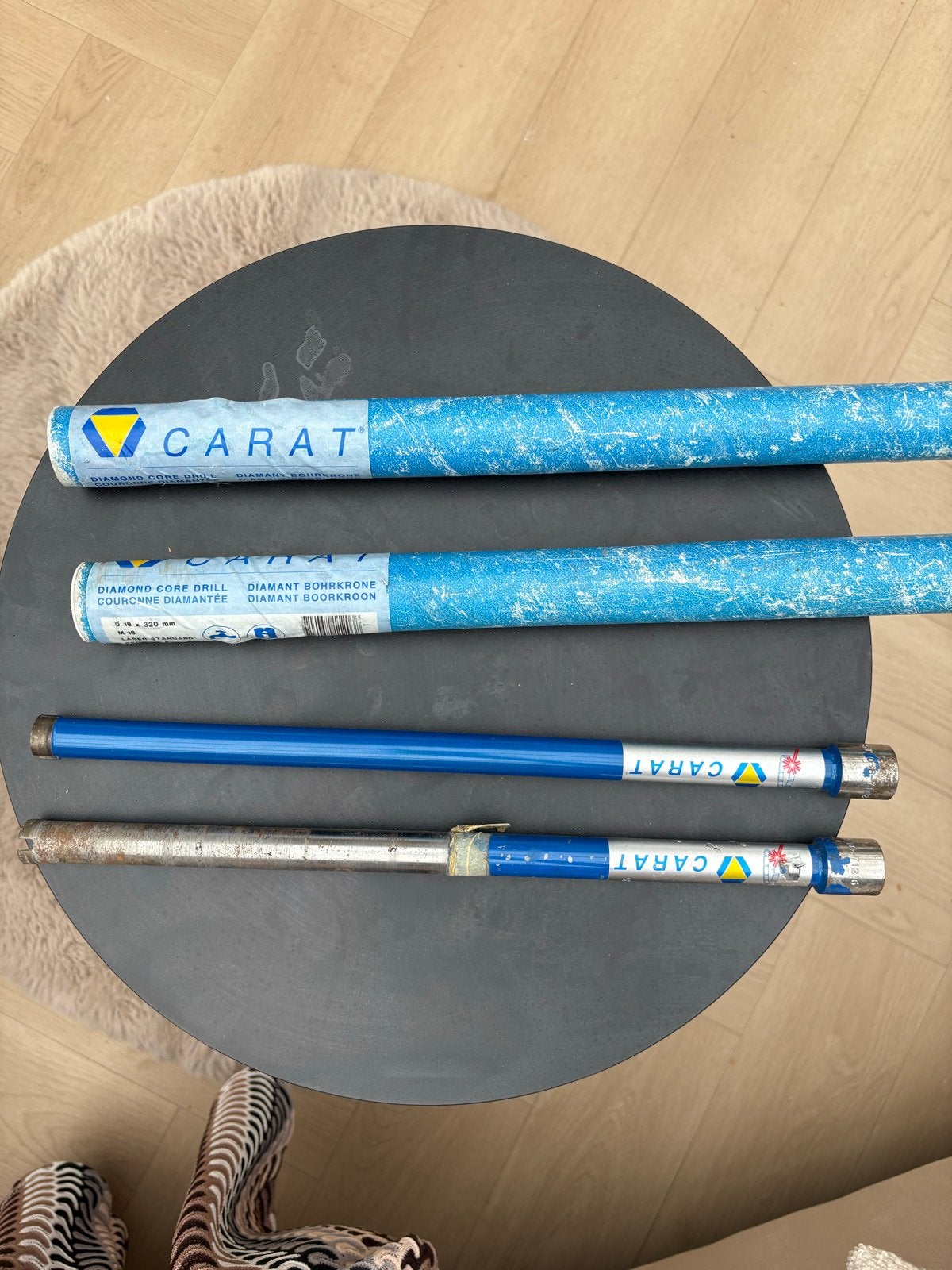 Carat Diamant Boor nieuw en een gebruikt, Ophalen, Gebruikt, Overige typen
