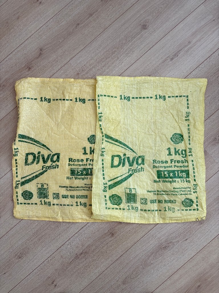 Fairtrade DIVA waspoeder zakken (kunststof), Overige kleuren, 120 cm of meer, Ophalen of Verzenden, Zo goed als nieuw