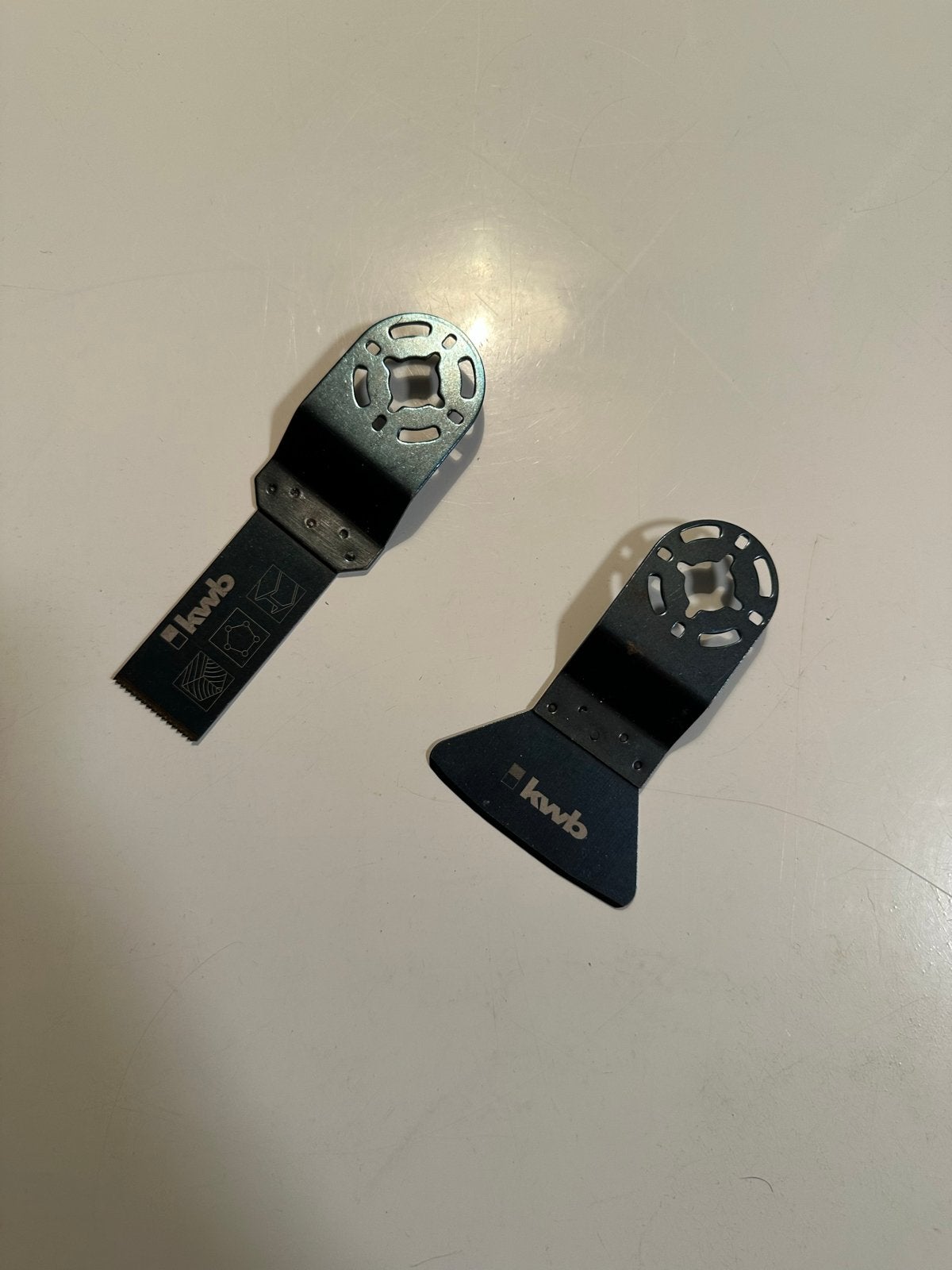 KWB Multitool zaagbladen - 2 stuks, Ophalen of Verzenden, Gebruikt, Overige typen, Overige merken