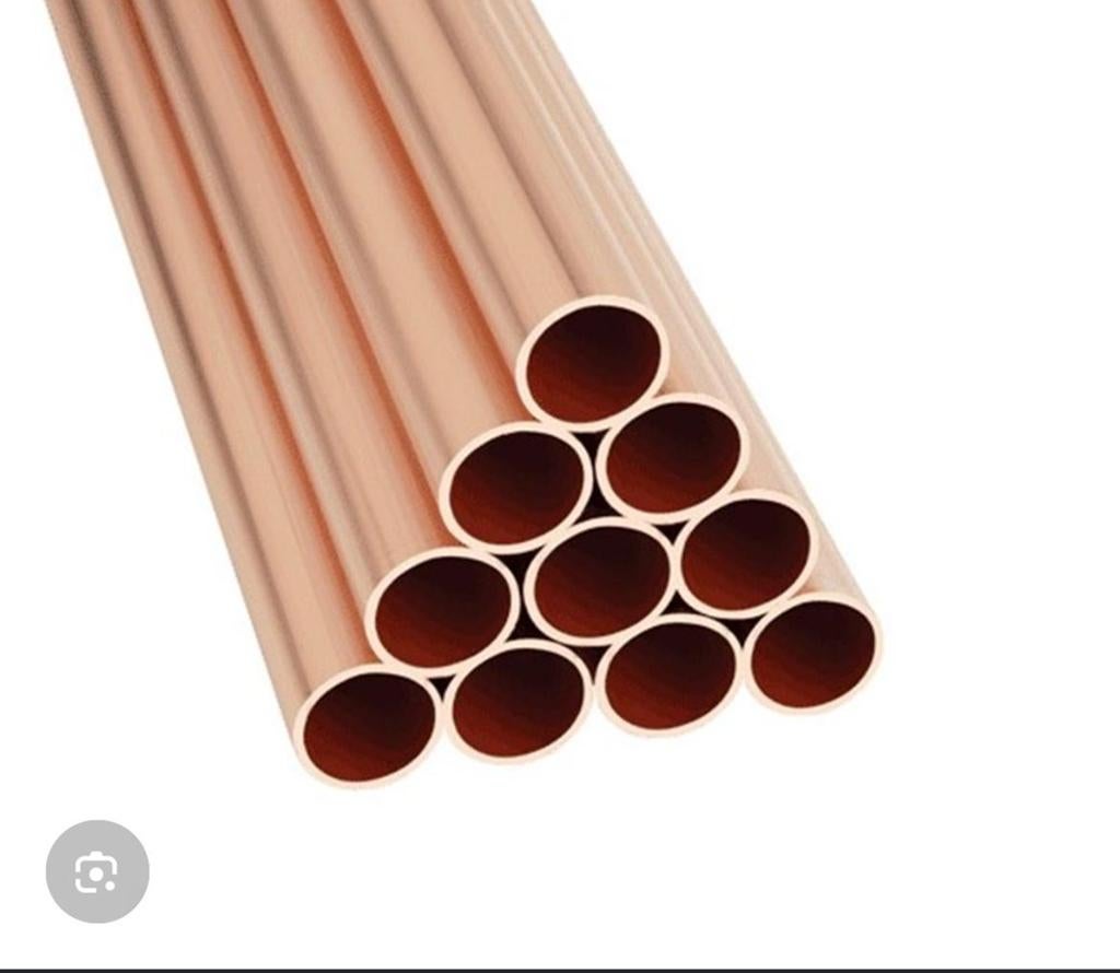 Koperen buizen 15 mm – 1 meter lang, Doe-het-zelf en Verbouw, Buizen en Afvoer, Nieuw, Ophalen of Verzenden