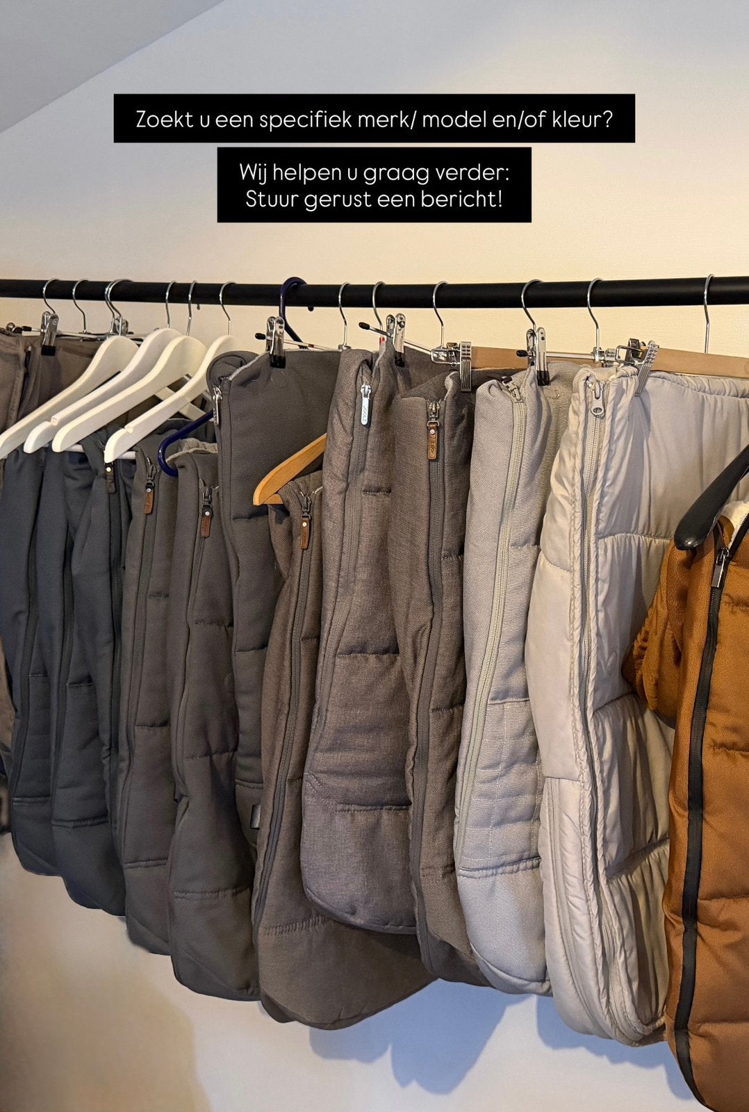 Foto 7 van JOOLZ VOETENZAK UNIVERSEEL • STONE GREY • NIEUWSTAAT! ✨