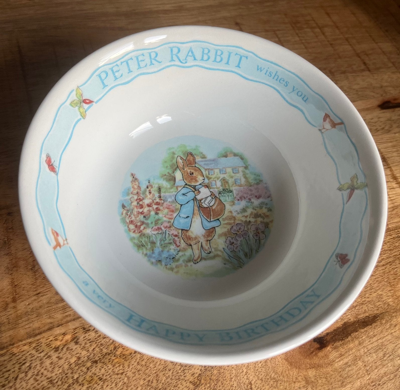 Wedgwood ‘Peter Rabbit’ papschaaltje schaaltje nieuw 14,5 cm, Ophalen of Verzenden